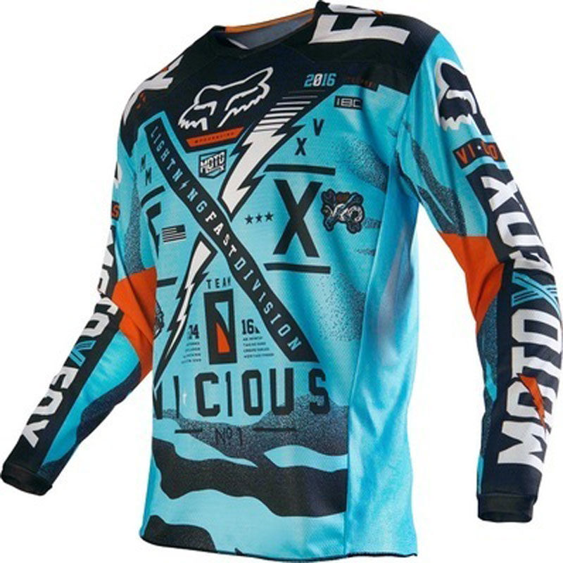 Wholesale price [$6] FOX Racing Motocross Jersey Style 3