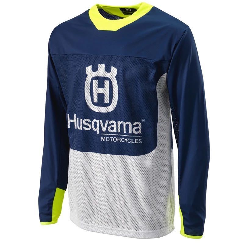 Wholesale price [$6] Husqvarna Motocross Jersey Style 1