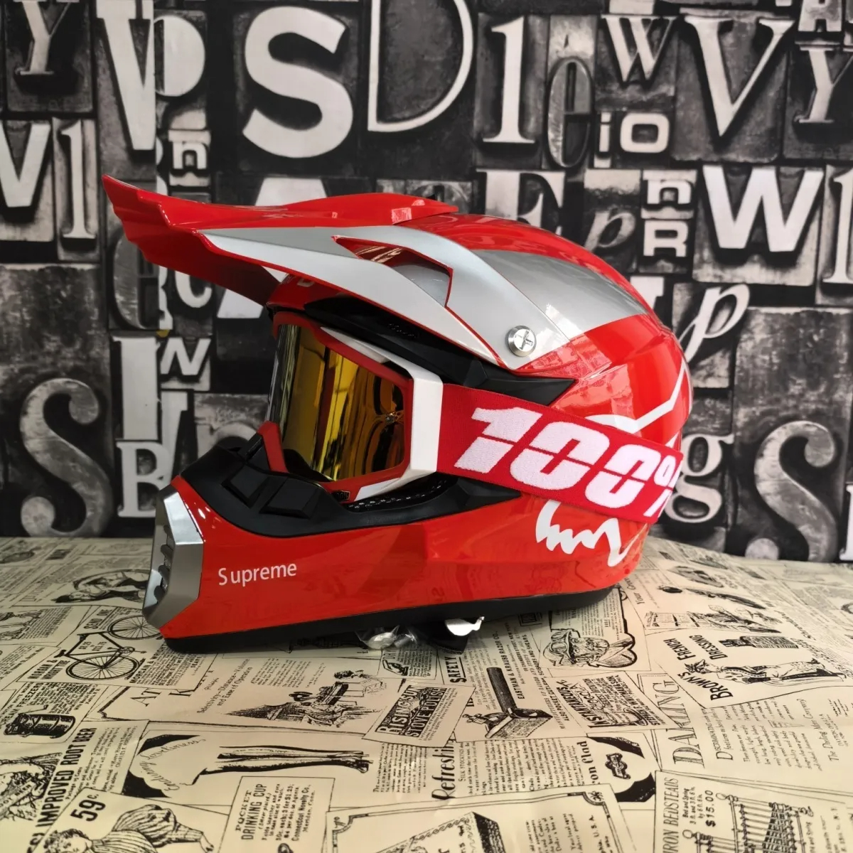 Wholesale price [$30] Fox Racing Motocross Helmet Style 2